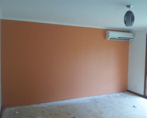 interior of a room painted