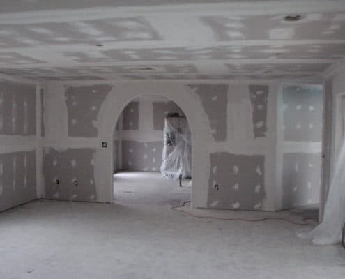 drywall installation completed in hamilton