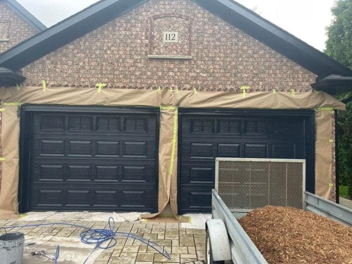 garage door painting hamilton